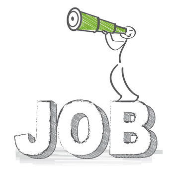 Auf Jobsuche